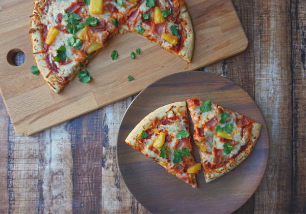 Restaurant Style Hawaiian Pizza