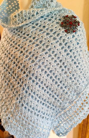 Lacy Lindsey Crochet Shawl