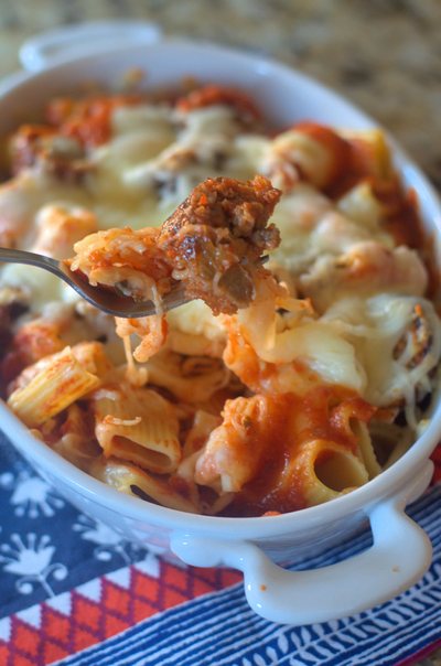 Easy Sausage Pasta Bake