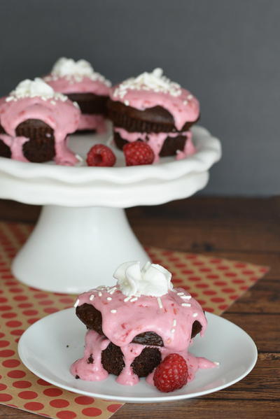 Raspberry Dessert Cakes
