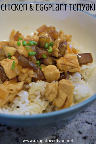 Chicken and Eggplant Teriyaki