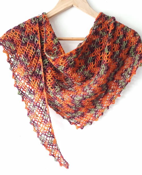 Copper Beech Shawl