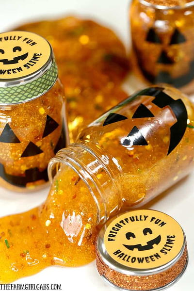 Halloween Slime Party Favors