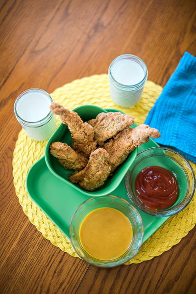 Quick and Easy Gluten Free Chicken Fingers