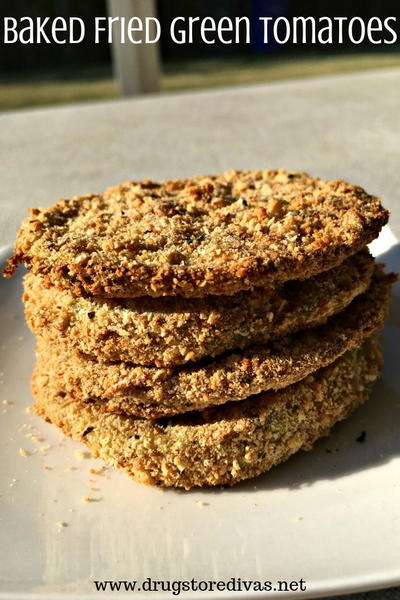 Baked Fried Green Tomatoes