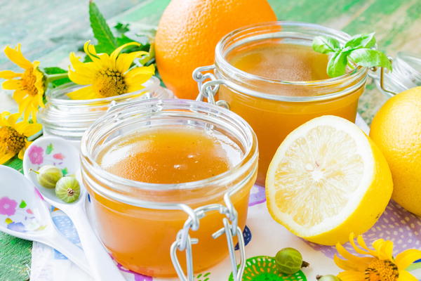Gooseberry Orange and Lemon Jam
