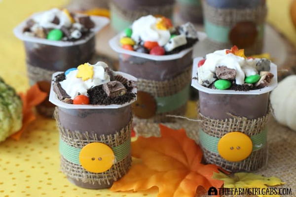 Candy Shop Pudding Cups