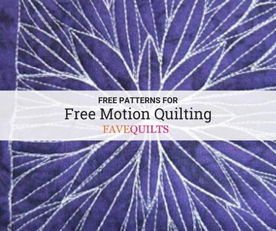 20 Free Motion Quilting Patterns