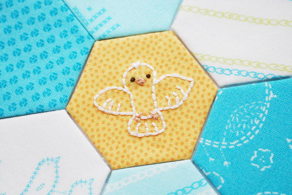 Easiest Dove Embroidery Pattern