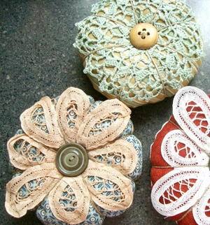 Doily Pin Cushion