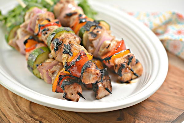 Grilled Chicken Kabobs with Vegetables – Keto Approved