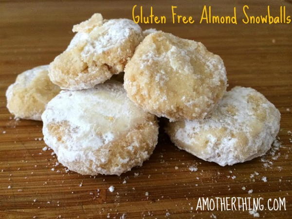 Gluten Free Almond Snowball Cookies