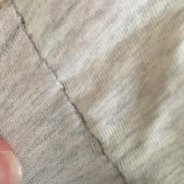How to Fix an Overlock Stitch by Hand - Step 5