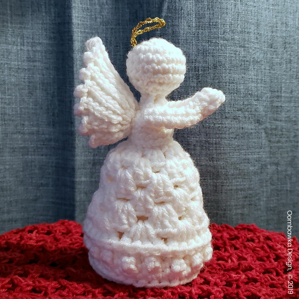 Beautiful Crocheted Christmas Angel | AllFreeCrochet.com