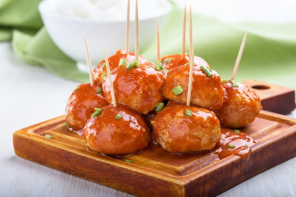 Jamaican Jerk Meatballs In The Air Fryer | RecipeLion.com