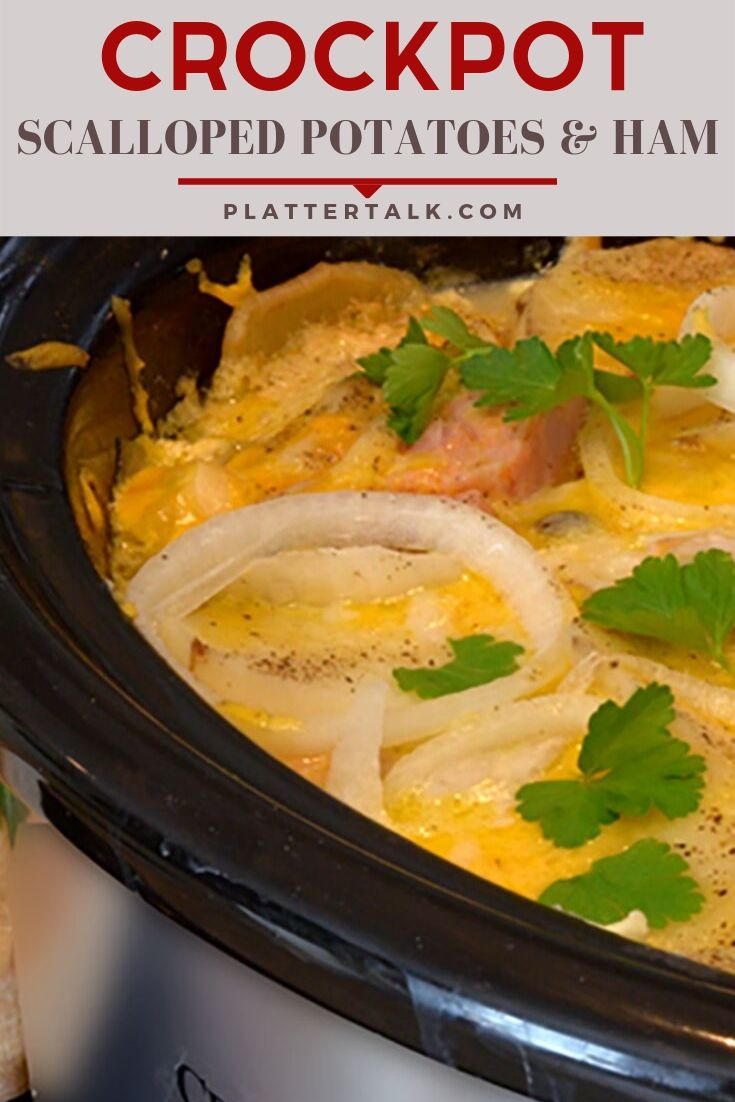 Slow Cooker Scalloped Potatoes | RecipeLion.com