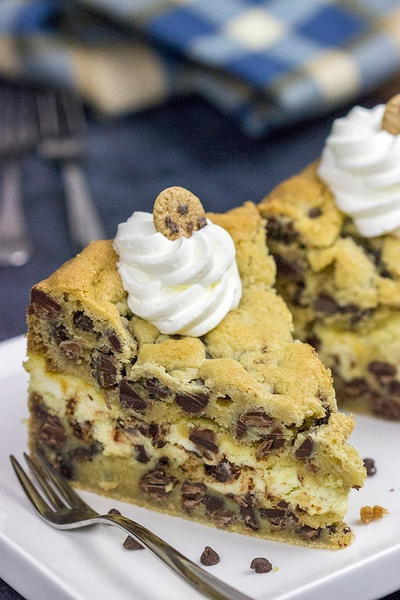 Chocolate Chip Cookie Cheesecake