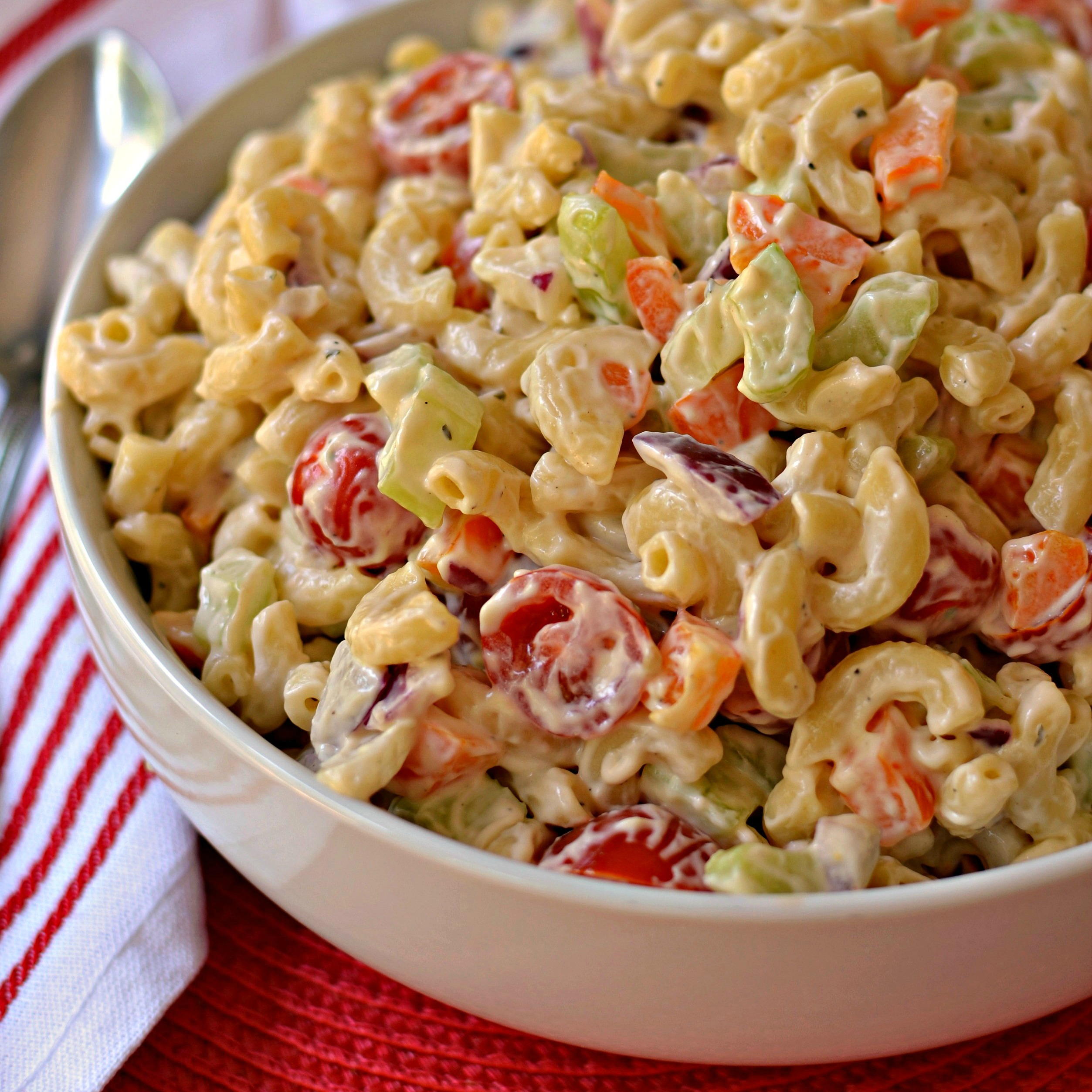 Creamy Chicken Macaroni Salad Ingredients esolutionswebdesign: Budget For Macaroni Salad