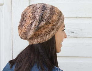 Autumn Leaves Knit Hat Pattern