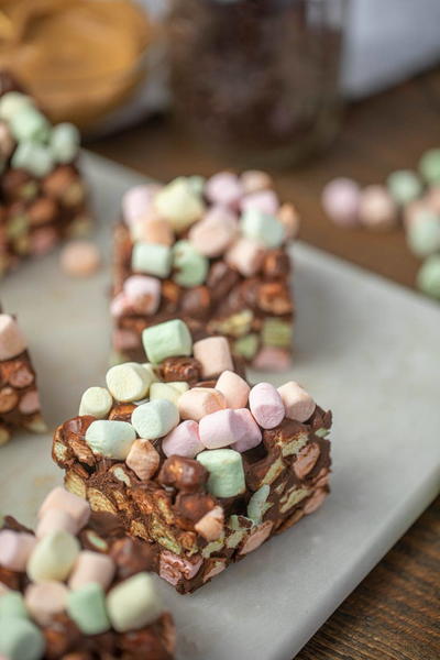 Chocolate Confetti Squares