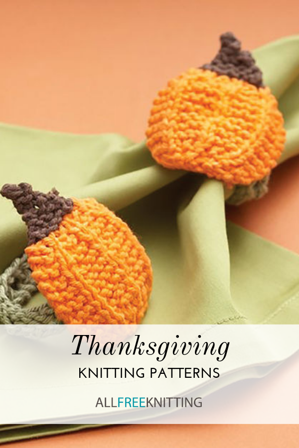 21 Thanksgiving Knitting Patterns (2020)