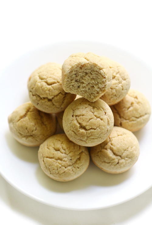 Healthy Gluten-Free Mini Applesauce Muffins (Vegan, Allergy-Free)