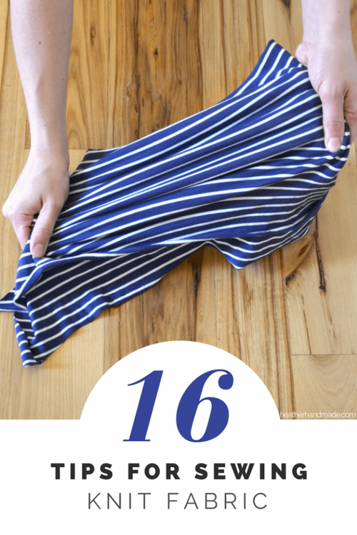 Tips for Sewing Knit Fabric