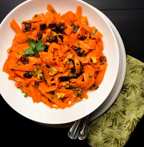 Candied Carrot Salad 