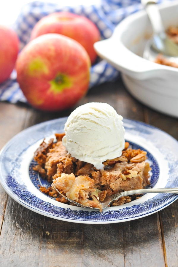 Apple Dump Cake | TheBestDessertRecipes.com