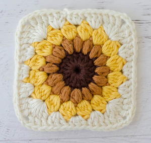 Sunburst Granny Square | FaveCrafts.com