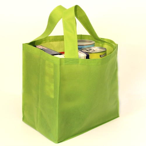 Go Green Reusable Grocery Bag | AllFreeSewing.com