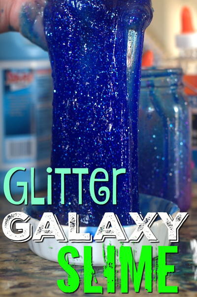 Glitter Galaxy Slime Recipe