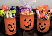 Halloween Pumpkin Treat Holder | FaveCrafts.com