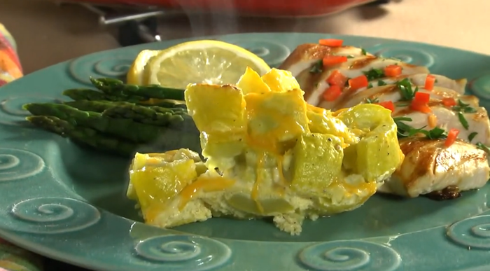 Golden Squash Casserole (Diabetic Friendly!) | MrFood.com