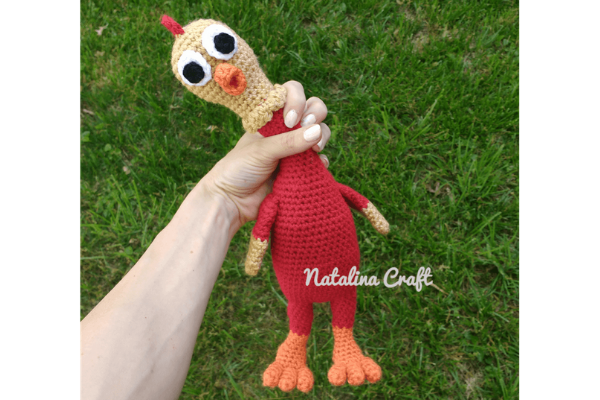 Amigurumi Rubber Chicken