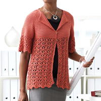 Breezy Bamboo Crochet Cardigan Pattern | AllFreeCrochet.com