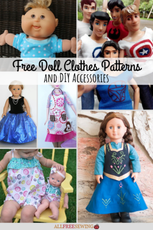 46 Free Doll Clothes Patterns And Diy Accessories