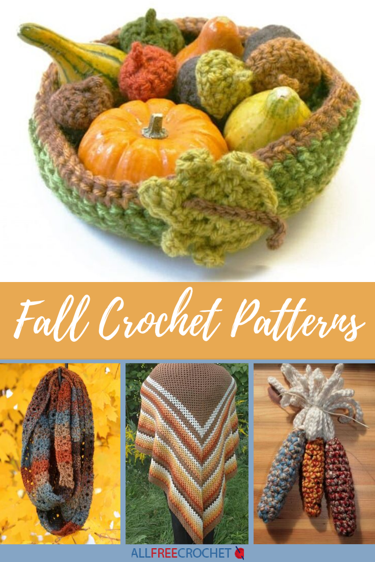 30 Gorgeous Fall Crochet Patterns [Free] | AllFreeCrochet.com