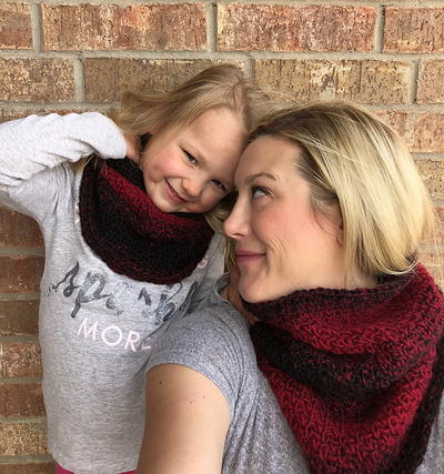 Armonk Mommy and Me Cowl Set