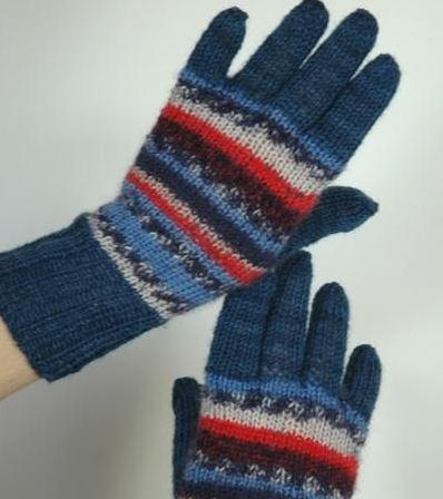 Fair Isle Gloves | AllFreeKnitting.com