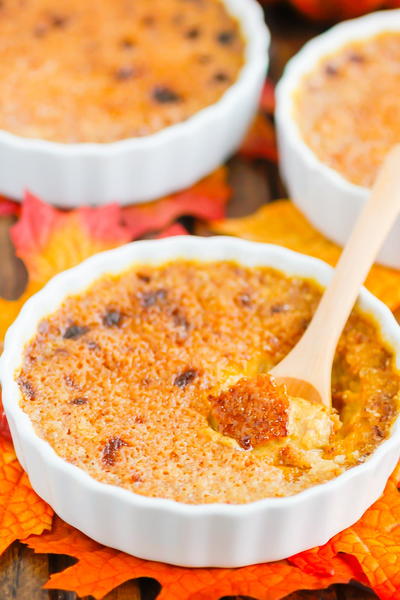 Pumpkin Crème Brûlée