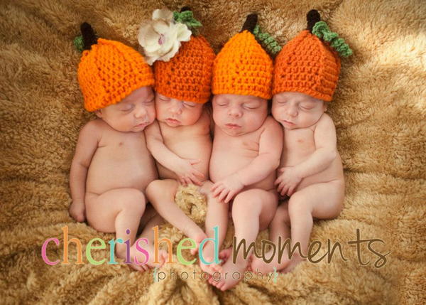 Pumpkin Crochet Hat