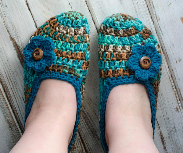 Not Your Grandmas Crochet Slippers