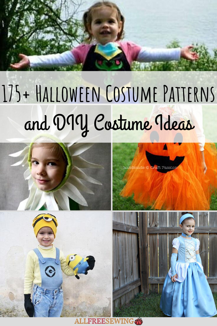 Halloween Costume Patterns and DIY Costume Ideas | AllFreeSewing.com