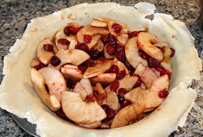 Cranberry Apple Pie 
