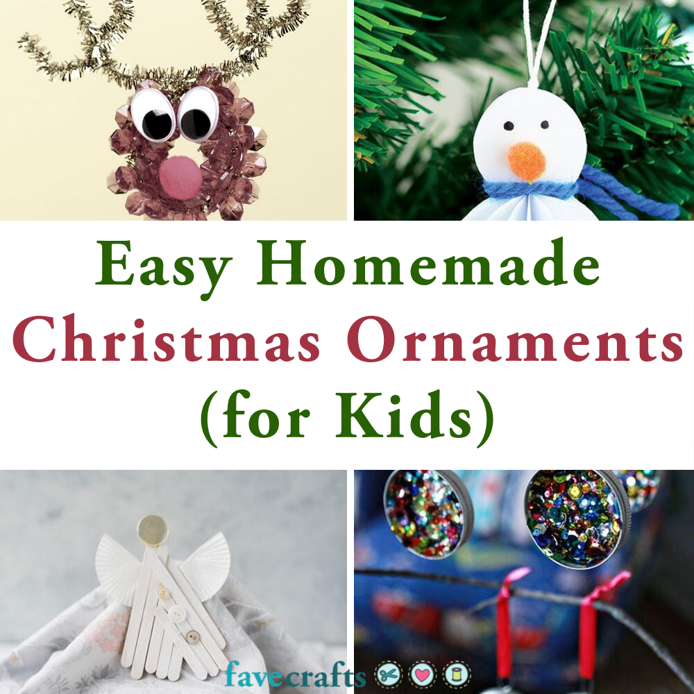 12 Kids Christmas Crafts: Ornaments, Gifts and Decor + 3 New Projects ...