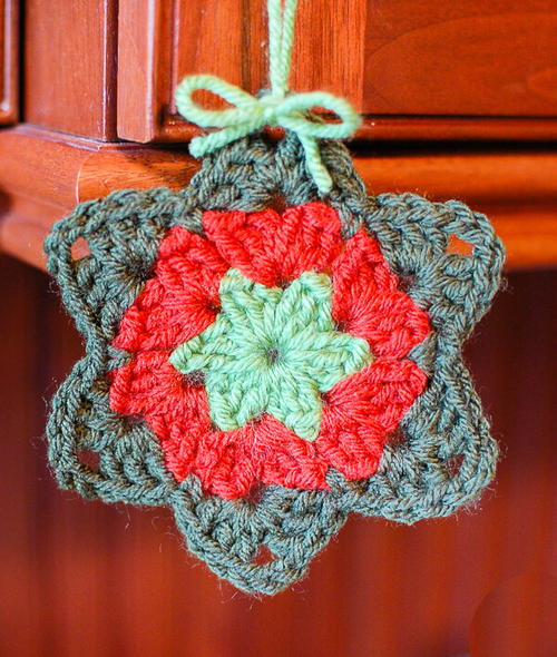 Granny Star Ornament