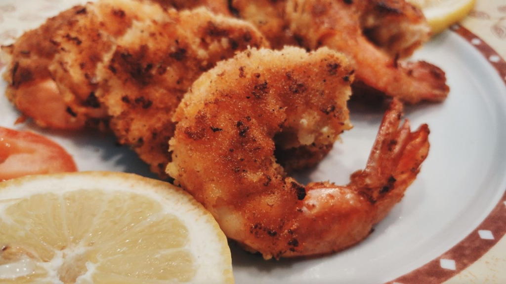 RestaurantStyle Breaded Prawns