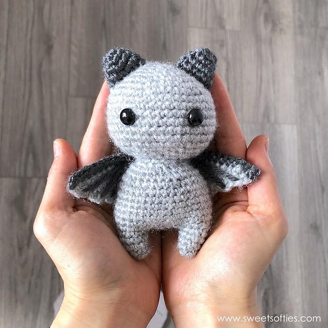 Sir Batwington the Brave Amigurumi Bat Doll