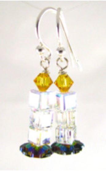 Luminous Beaded Earrings